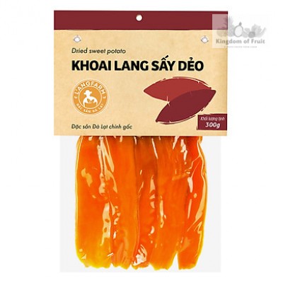Khoai lang sấy dẻo L'angFarm - 300g