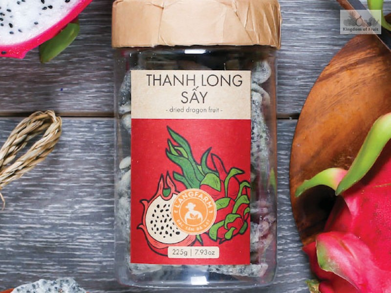 Thanh Long sấy dẻo L'angFarm -225g