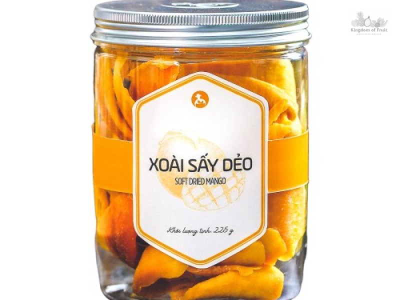 Xoài sấy dẻo L'angFarm - 225g