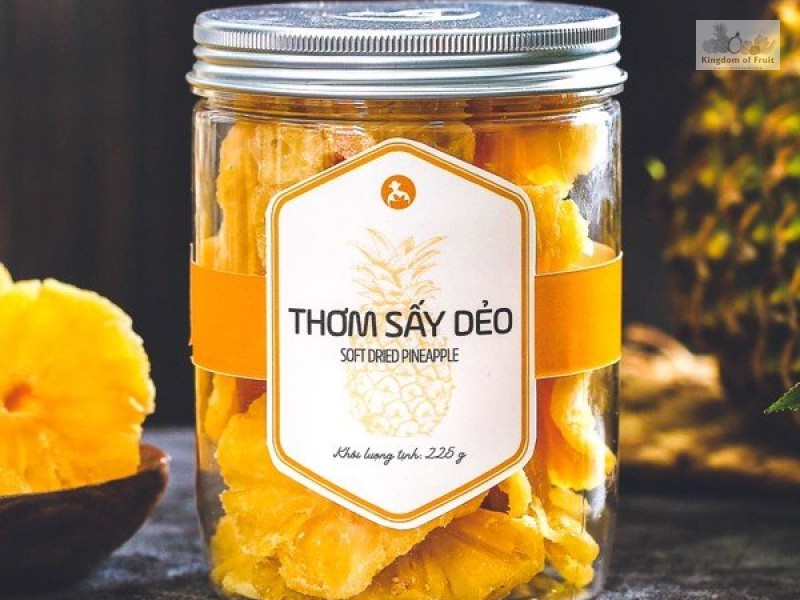 Thơm sấy dẻo L'angfarm- 225g