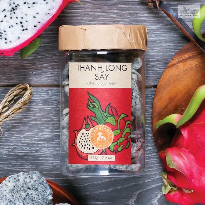 Thanh Long sấy dẻo L'angFarm -225g