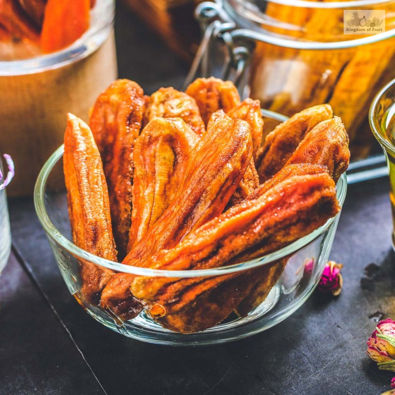 Chuối La Ba Đà Lạt sấy dẻo L'angFarm - 300g