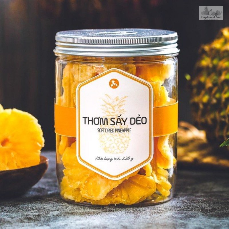 Thơm sấy dẻo L'angfarm- 225g