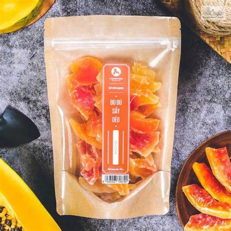 Đu đủ sấy dẻo L'angfarm - 200g